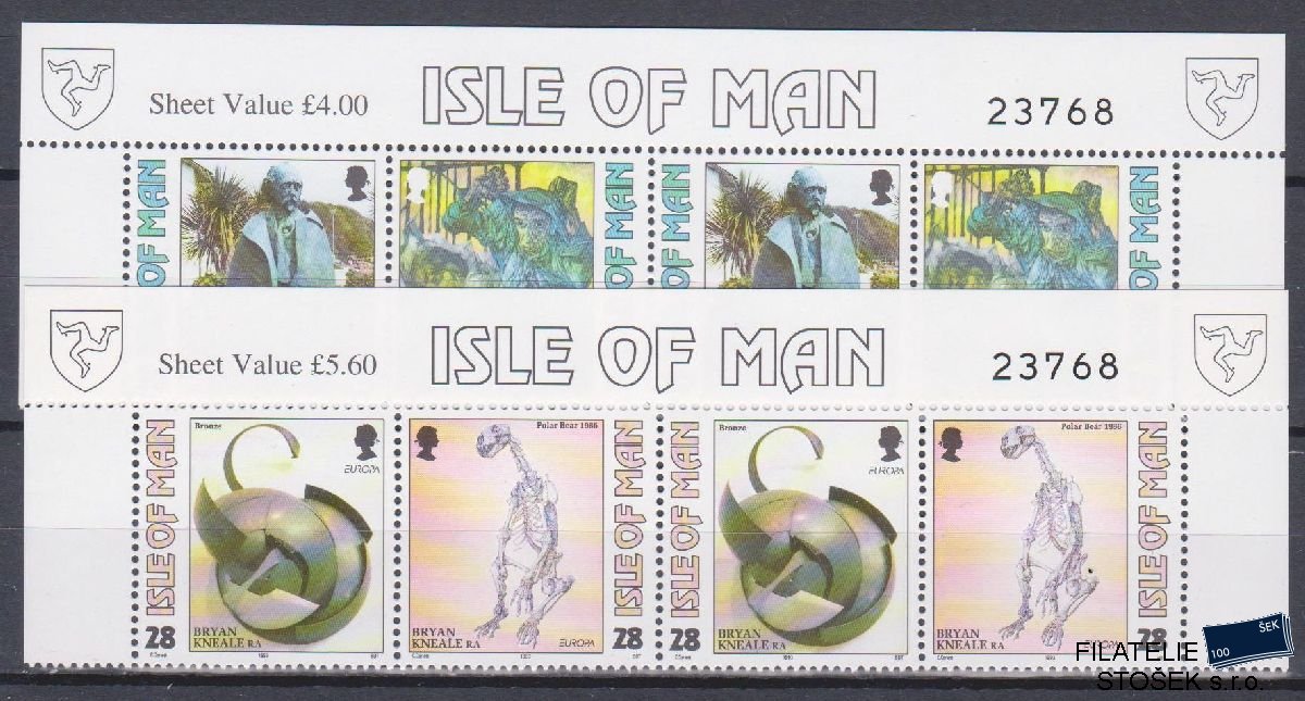 Isle of Man známky Mi 546-49 Spojky