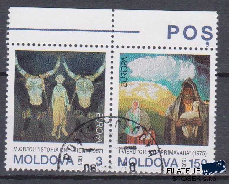 Moldavsko známky Mi 94-95