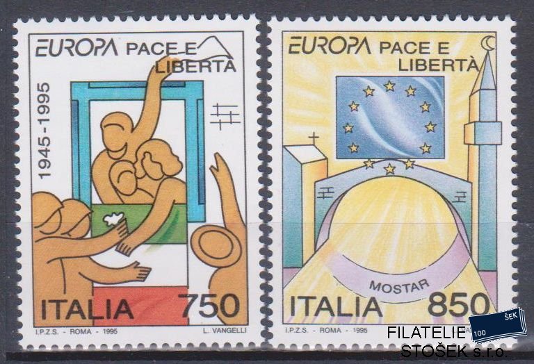 Itálie známky Mi 2383-84