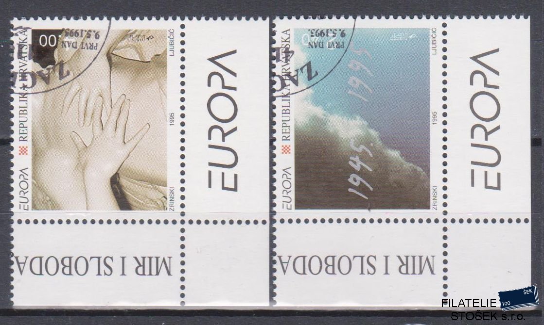 Chorvatsko známky Mi 319-20