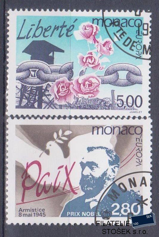Monako známky Mi 2230-31