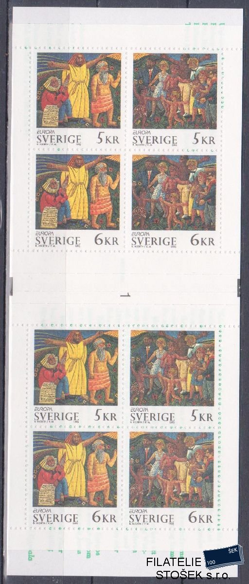Švédsko známky Mi 1874-77 Sešitek