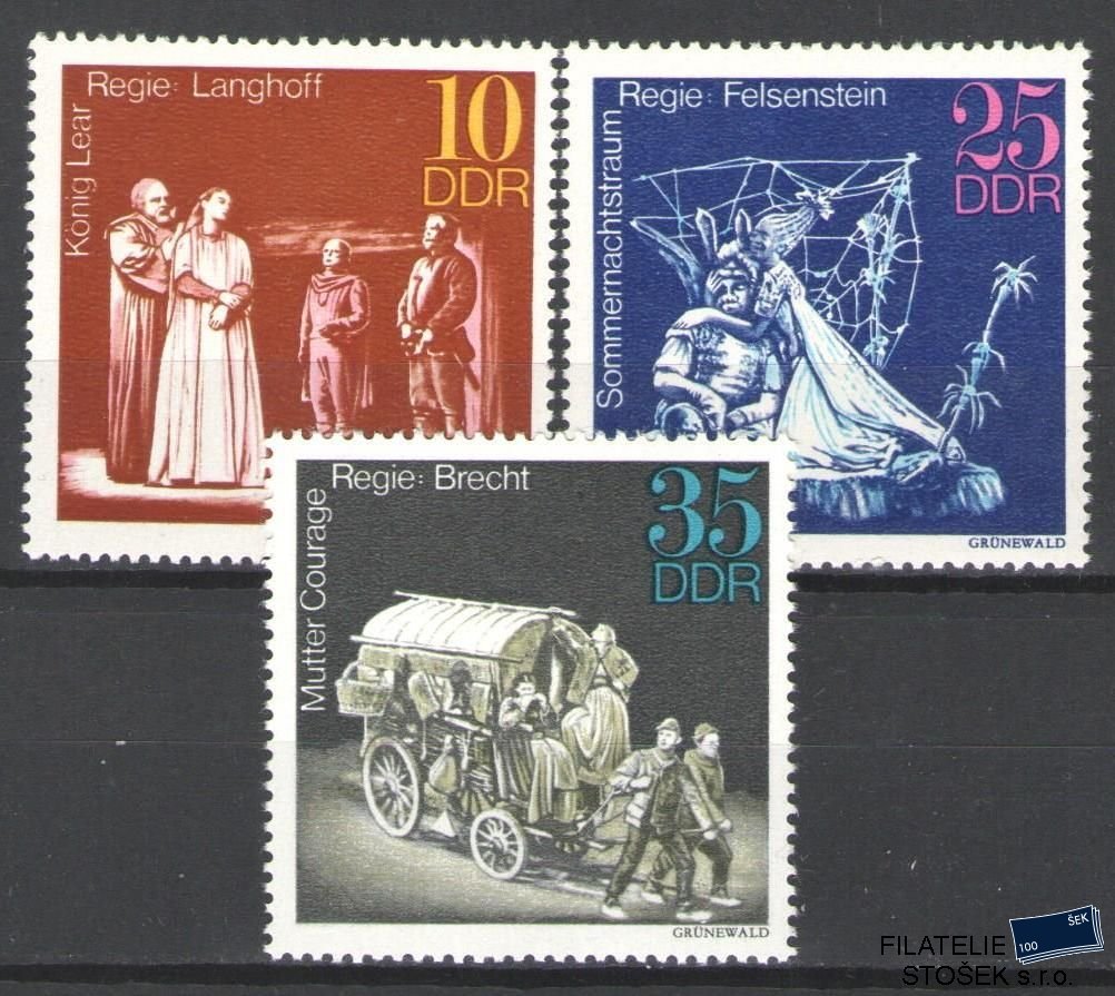 NDR známky Mi 1850-52