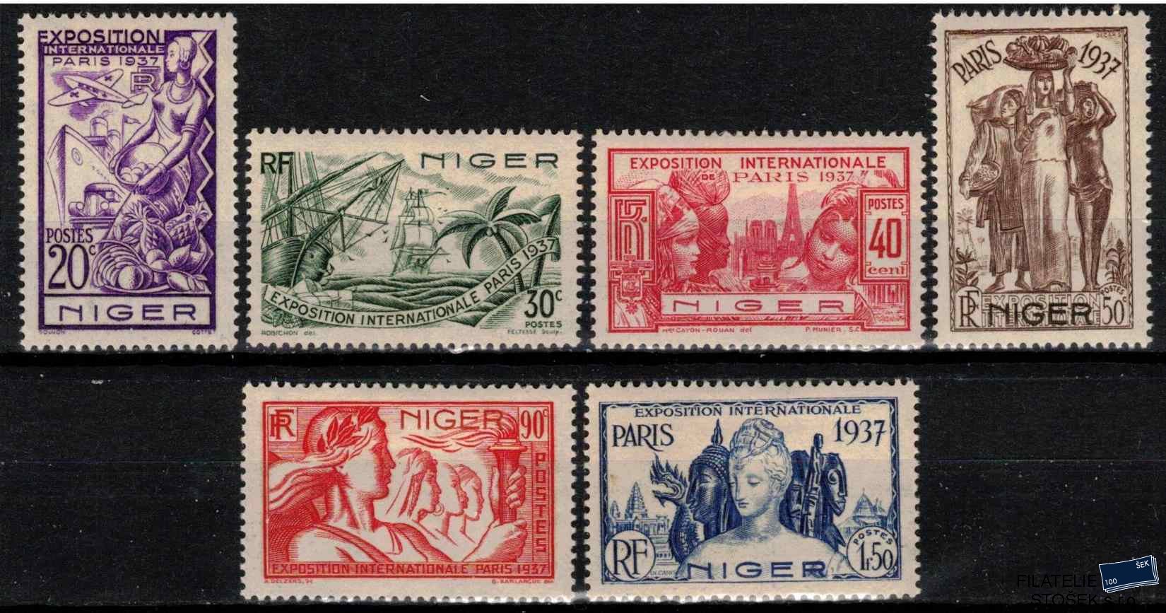 Niger známky Yv 57-62