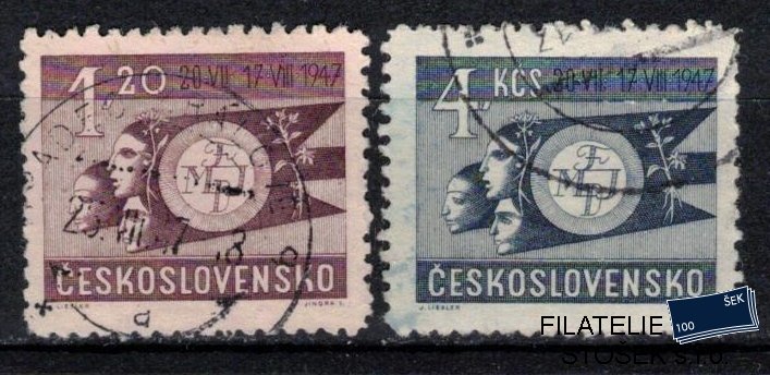 ČSSR známky 456-7