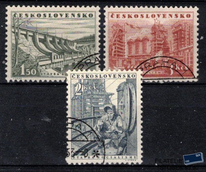 ČSSR známky 727-9
