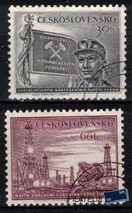 ČSSR známky 745-6