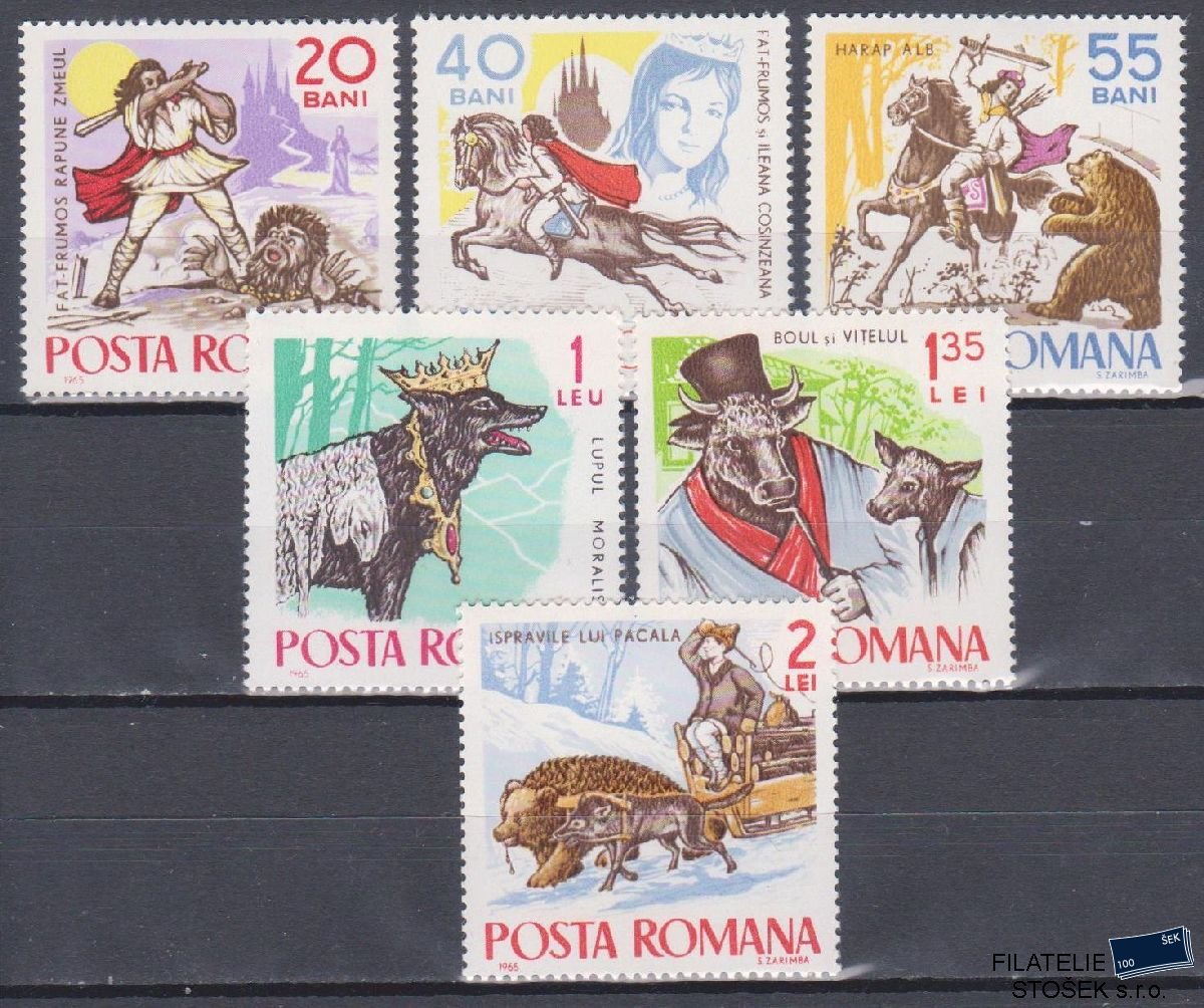 Rumunsko známky Mi 2419-24