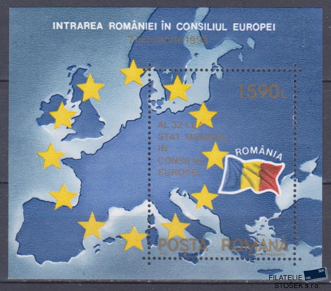 Rumunsko známky Mi Blok 265