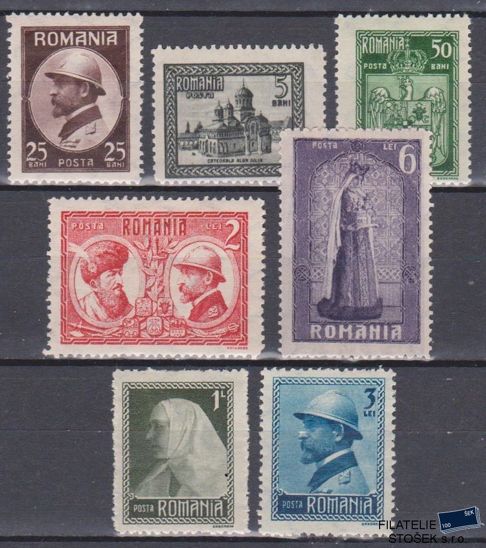 Rumunsko známky Mi 286-92