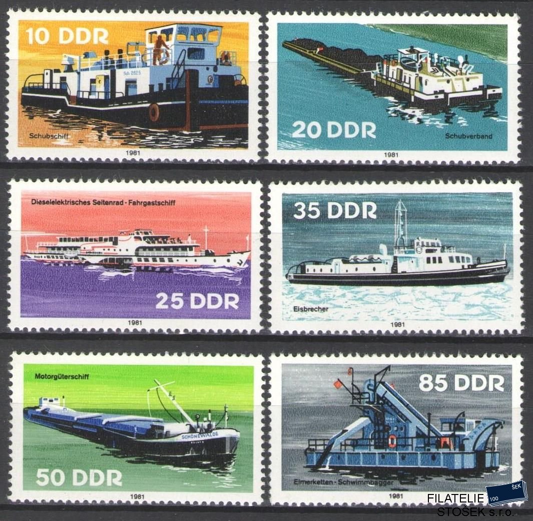 NDR známky Mi 2651-56