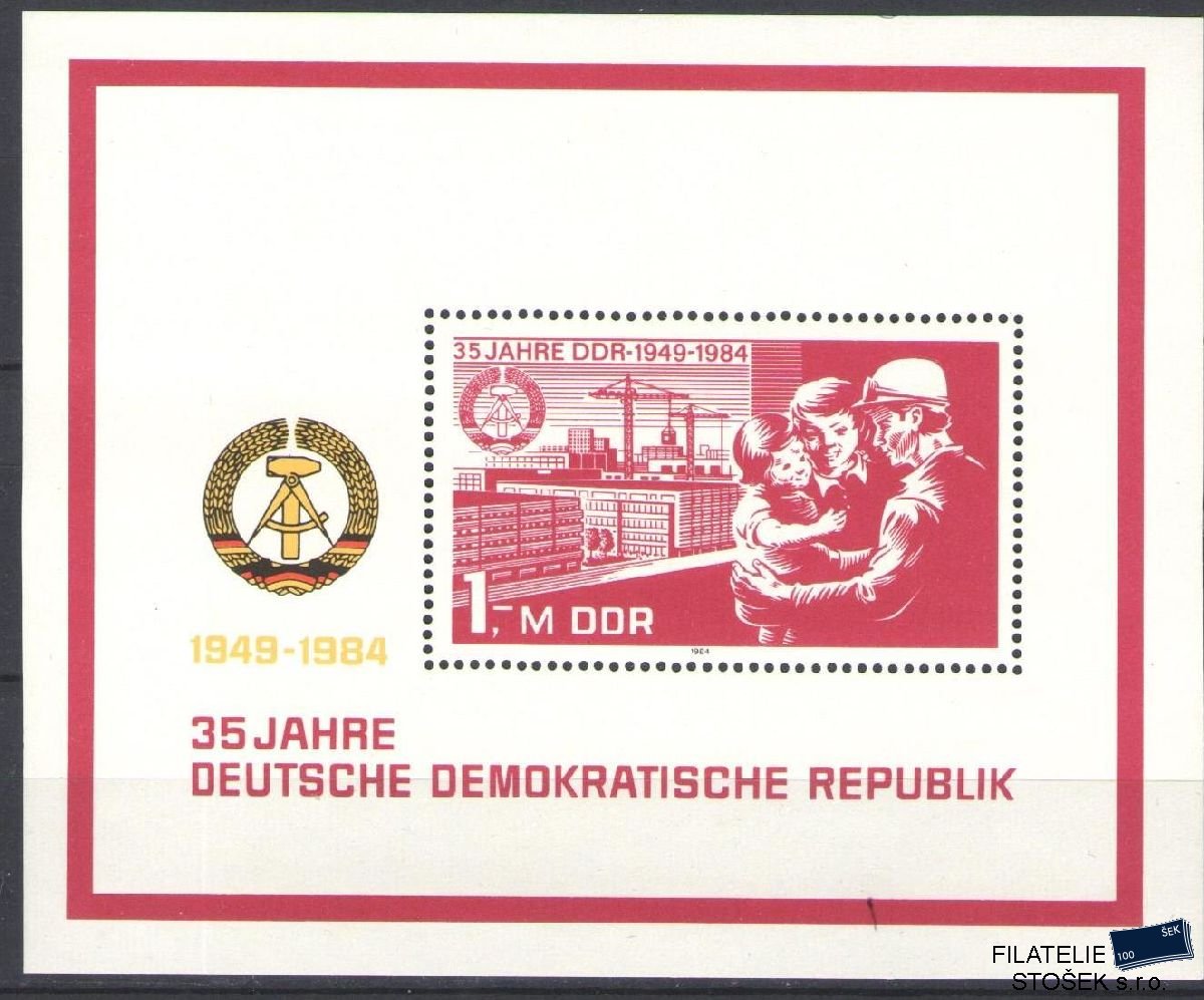 NDR známky Mi Blok 78