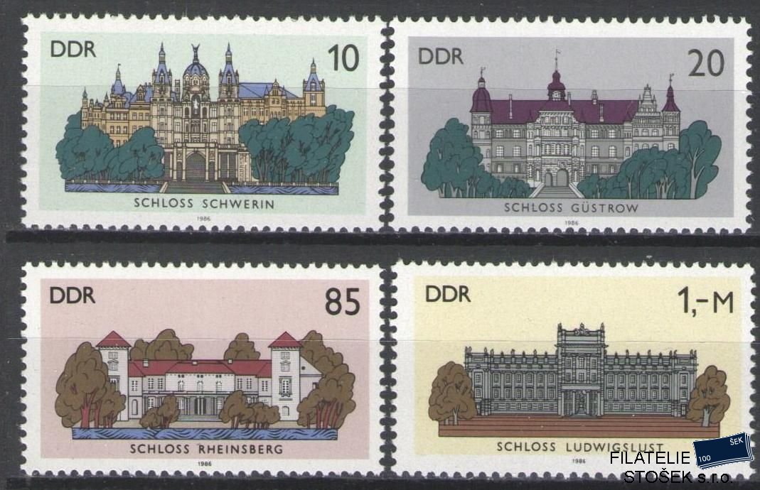 NDR známky Mi 3032-35