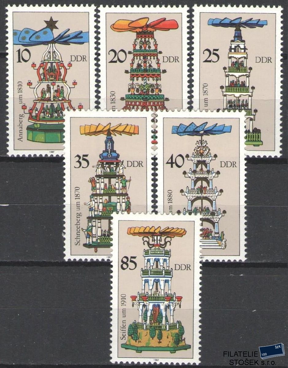 NDR známky Mi 3134-39