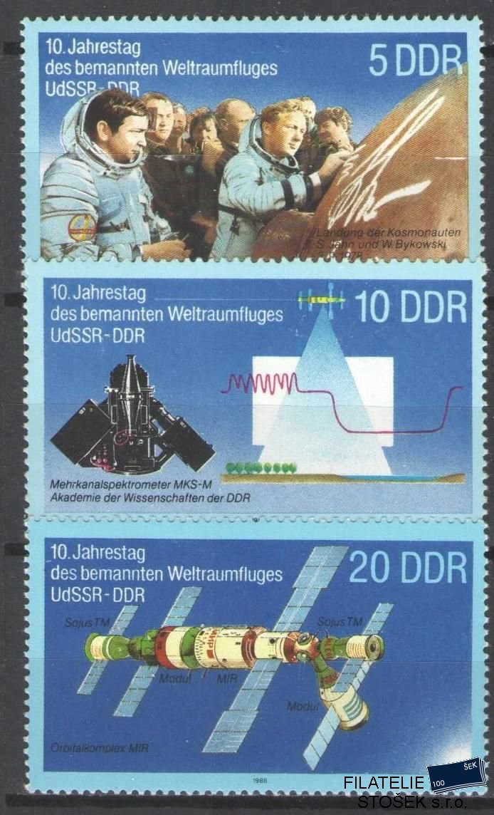 NDR známky Mi 3170-72