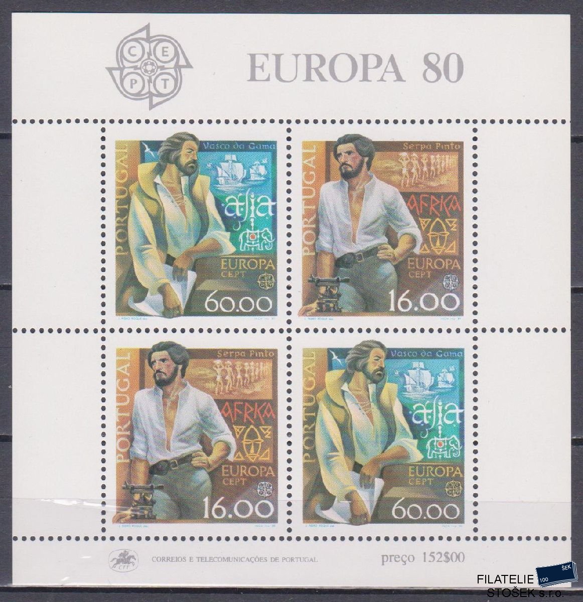 Portugalsko známky Mi Blok 29