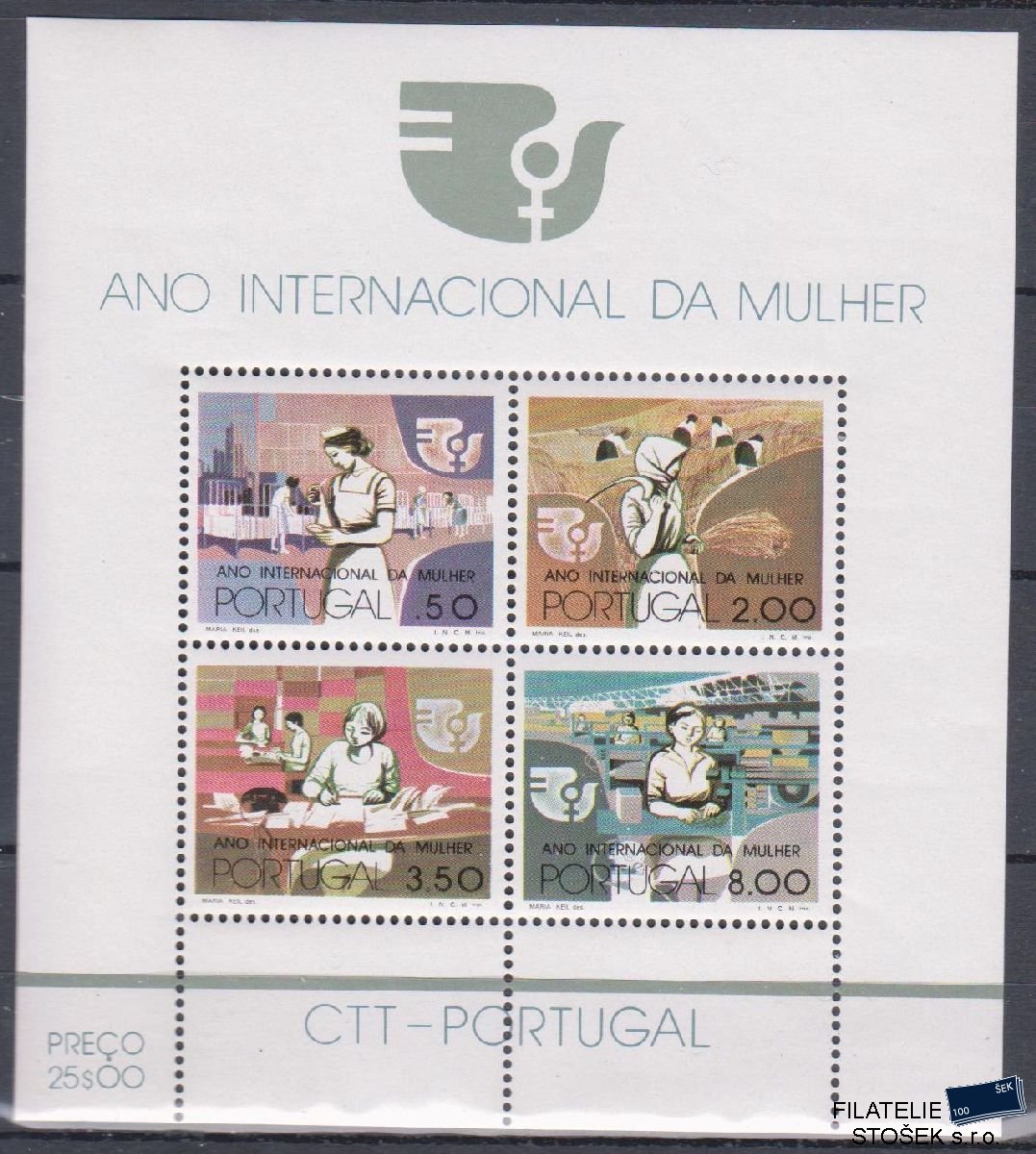 Portugalsko známky Mi Blok 16