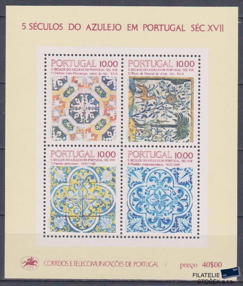 Portugalsko známky Mi Blok 38
