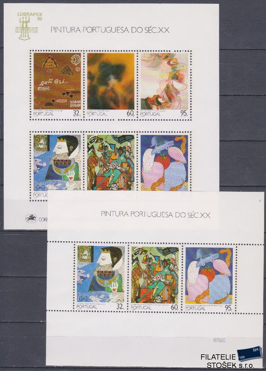 Portugalsko známky Mi Blok 73-74
