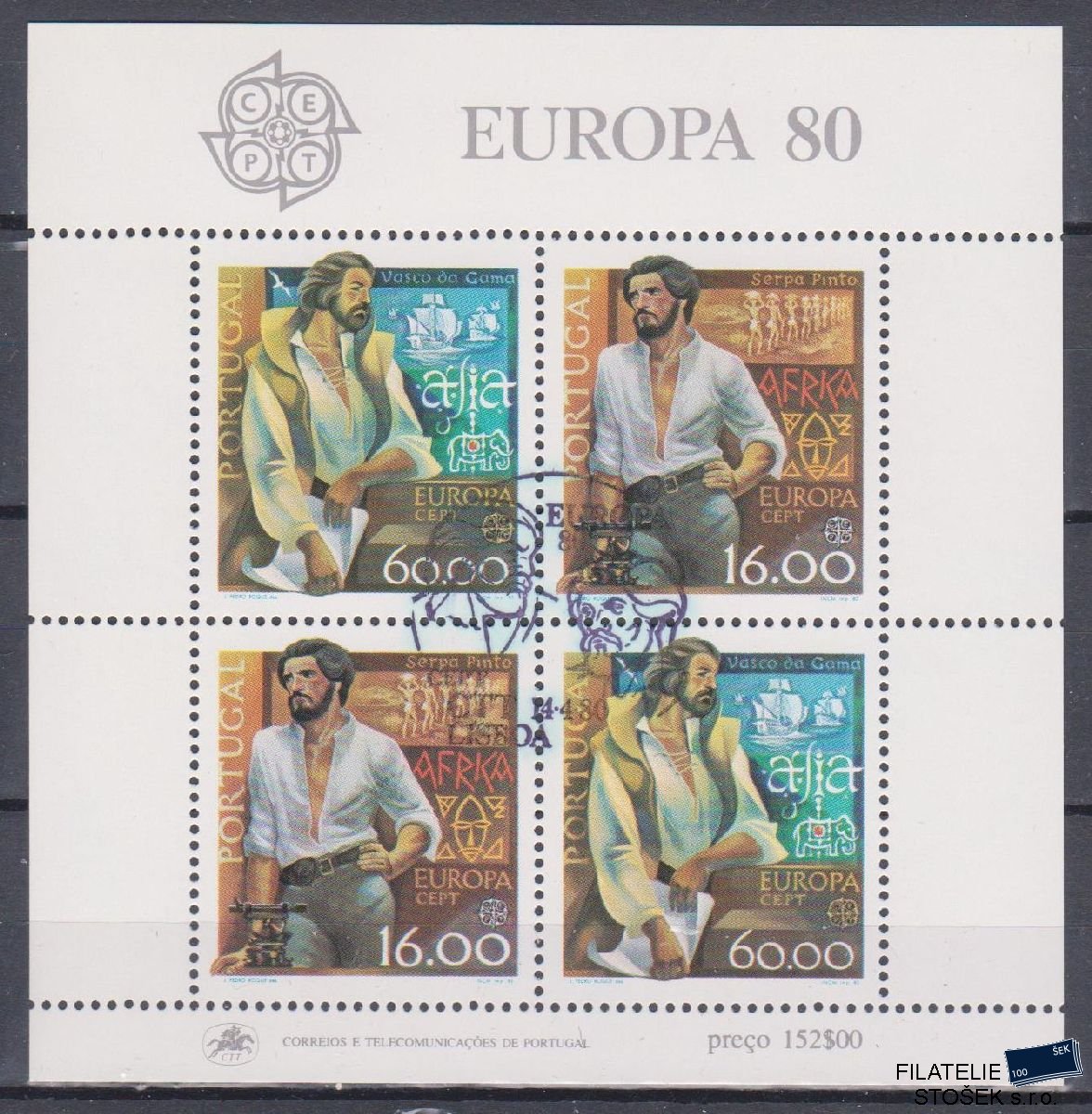 Portugalsko známky Mi Blok 29
