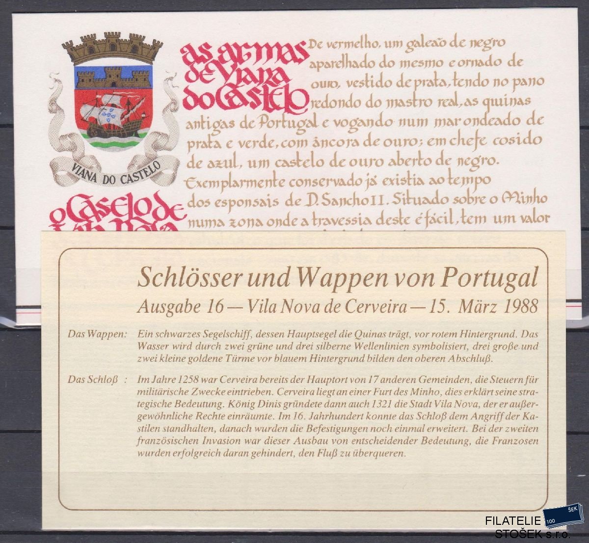 Portugalsko známky Mi 1753 MH