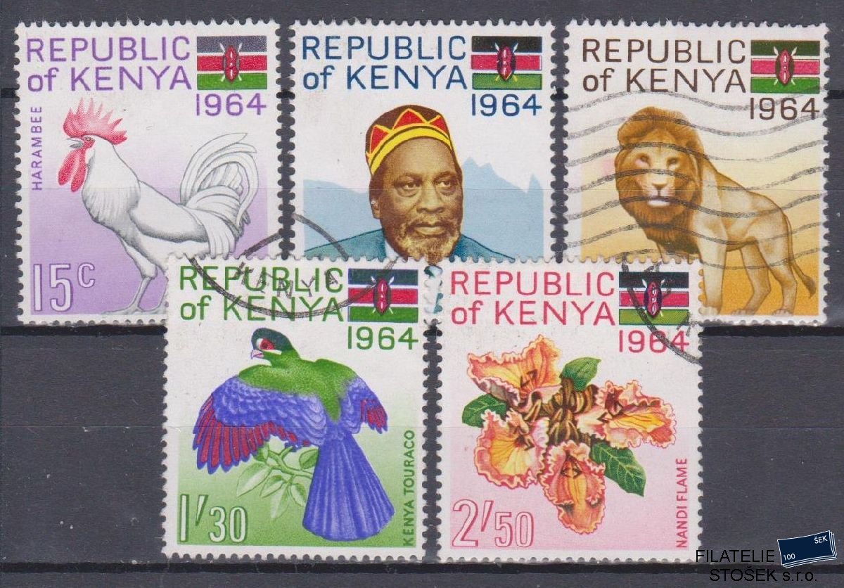 Kenya známky Mi 15-19