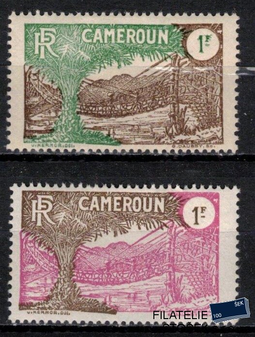 Cameroun známky Yv 142-3 sestava známek
