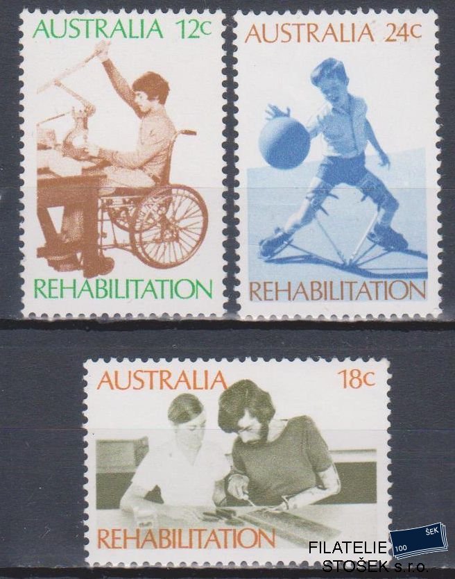 Austrálie známky Mi 495-97