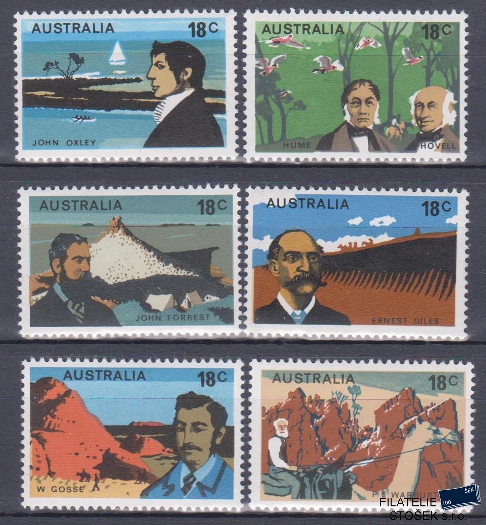 Austrálie známky Mi 599-604