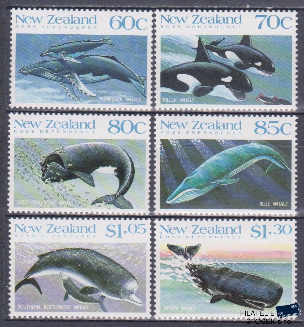 New Zéland známky Mi 1056-61