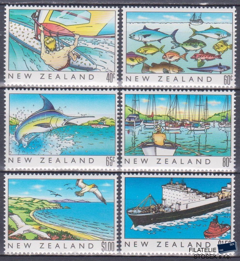 New Zéland známky Mi 1088-93