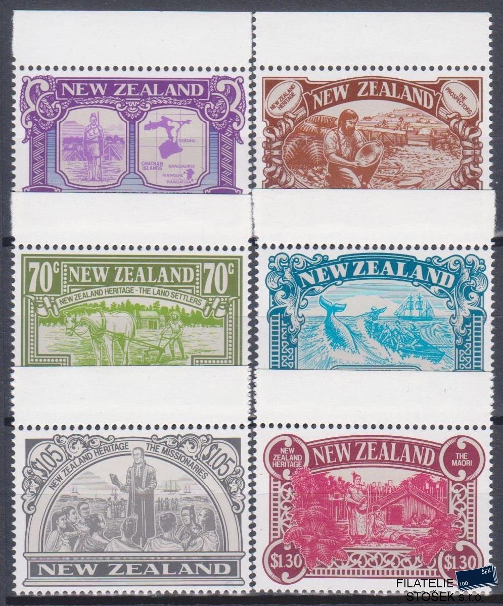 New Zéland známky Mi 1071-76