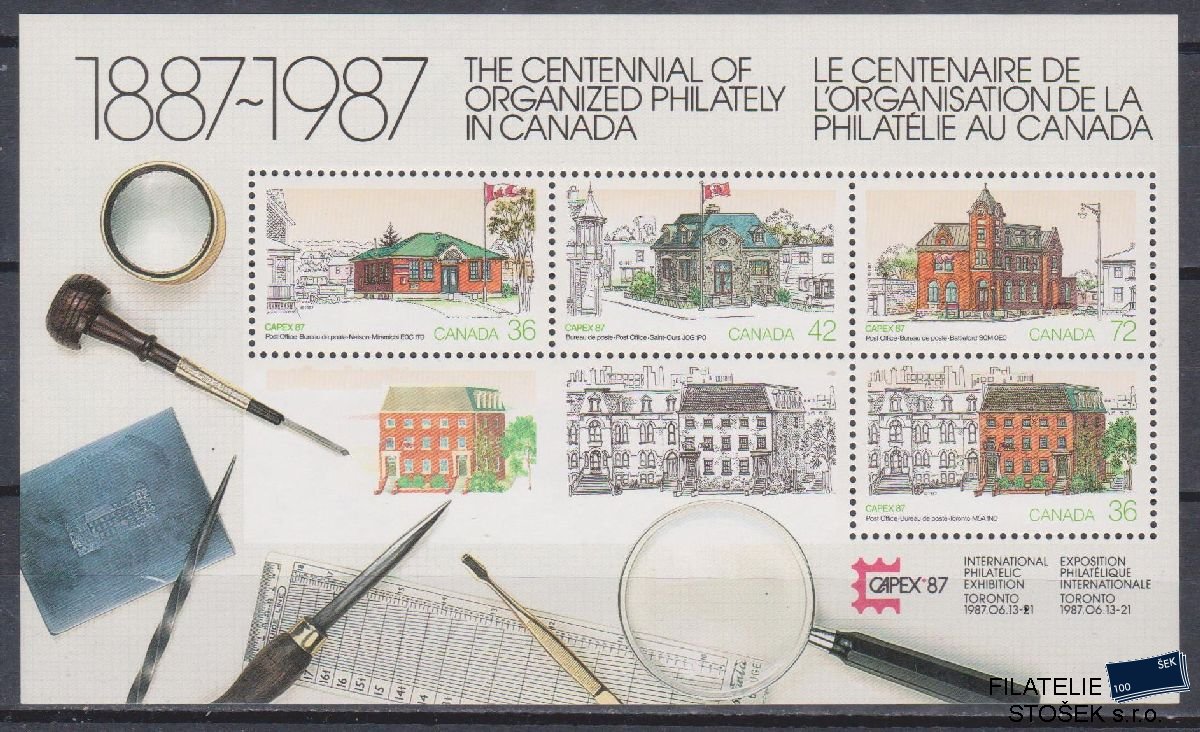 Kanada známky Mi Blok 6