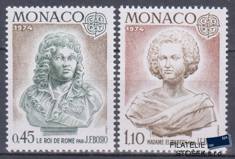 Monako známky Mi 1114-15