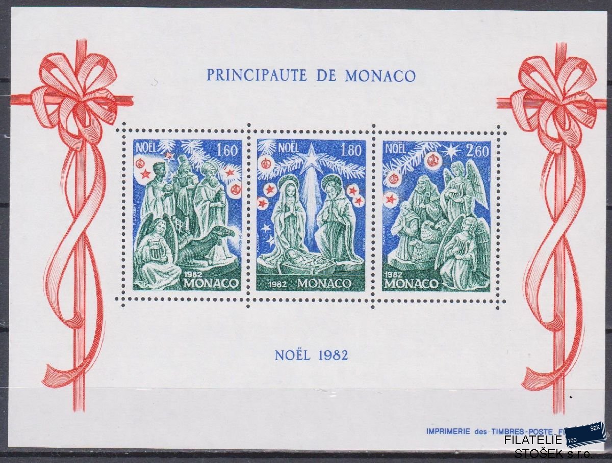 Monako známky Mi Blok 21
