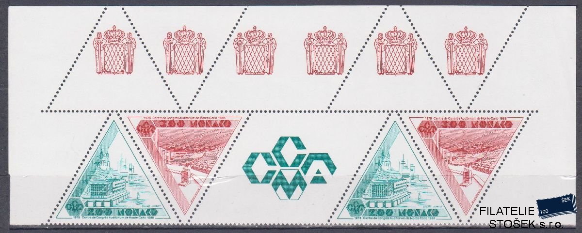 Monako známky Mi 1880-81 Páska