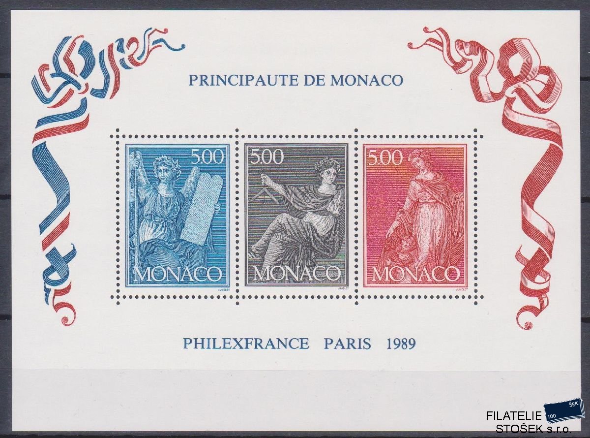 Monako známky Mi Blok 45