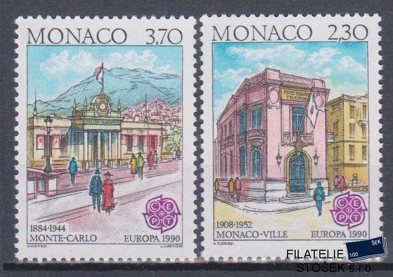 Monako známky Mi 1961-62