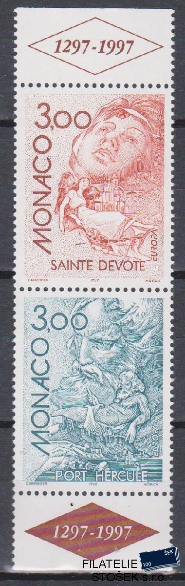 Monako známky Mi 2355-56