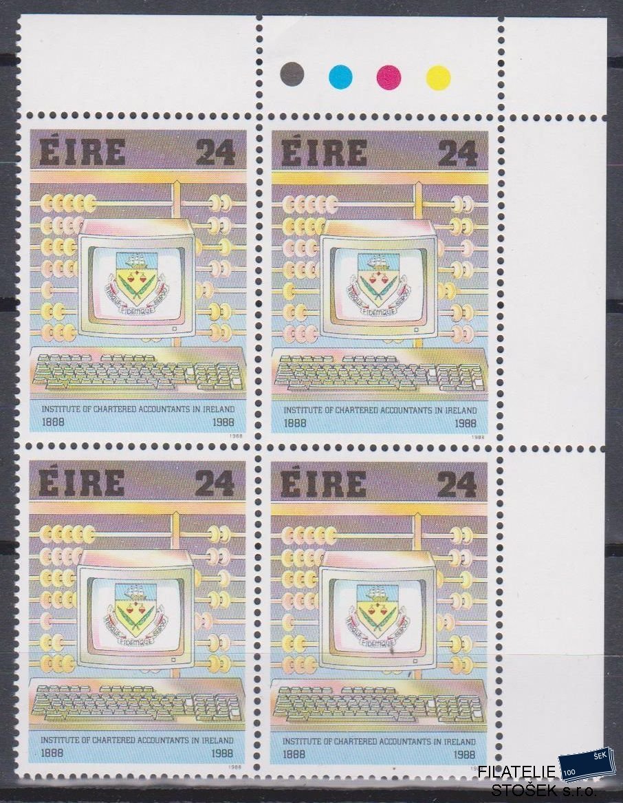 Irsko známky Mi 622 4 Blok