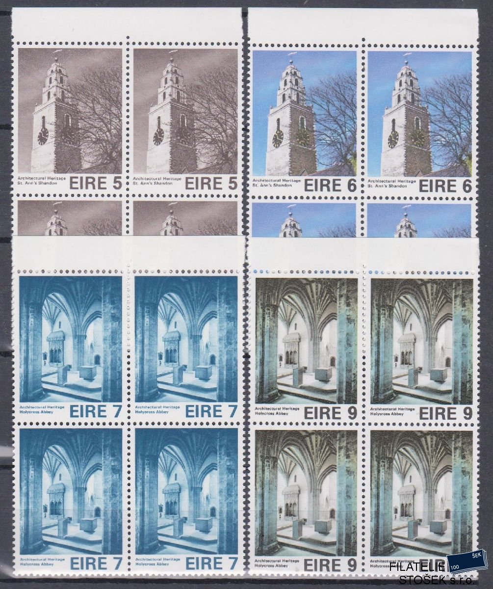 Irsko známky Mi 327-30 4 Blok