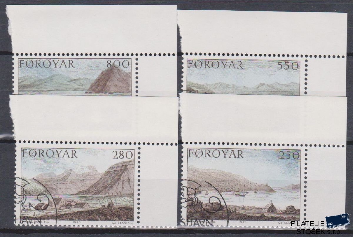 Faerské ostrovy známky Mi 112-15