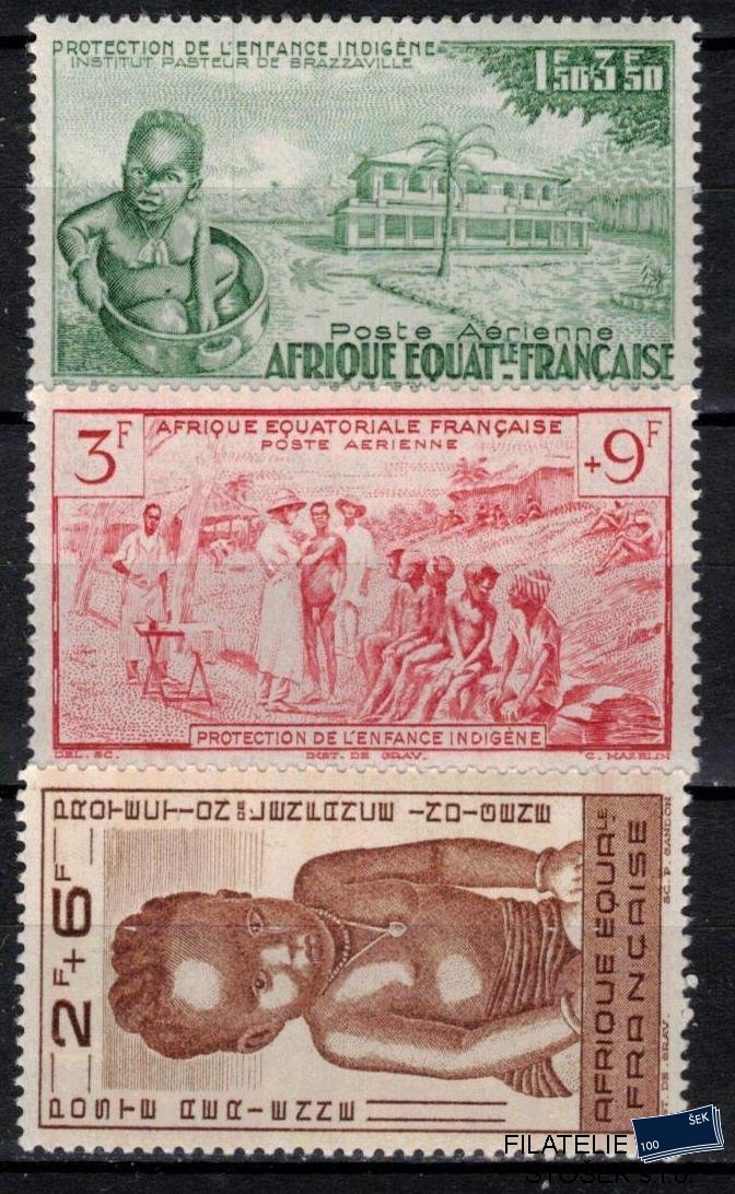 Afr. equatoriale známky Yv PA 10-12