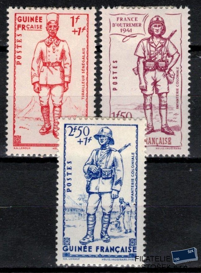 Guinée známky Yv 169-71
