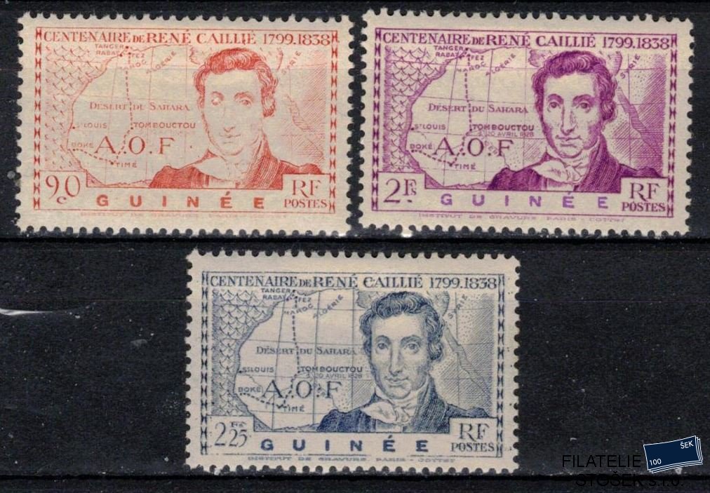 Guinée známky Yv 148-50