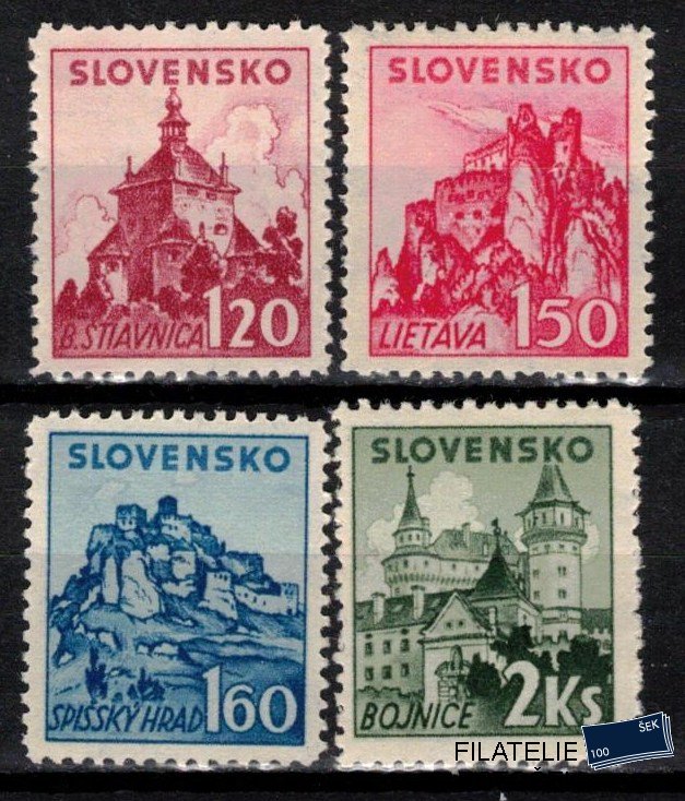 Slovensko známky 52-5