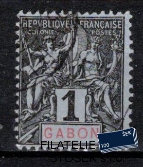 Gabon známky Yv 16