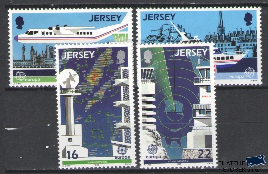 Jersey známky Mi 435-38