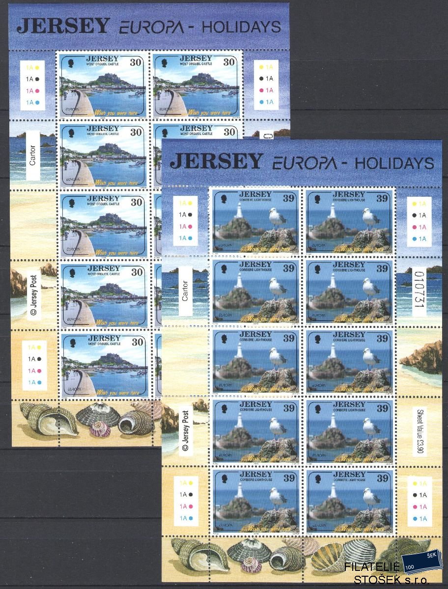 Jersey známky Mi 1119-20 KL NK Europa Cept
