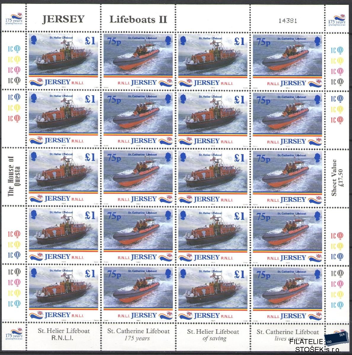 Jersey známky Mi 871-72 KL